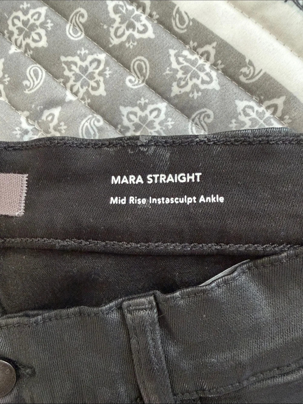 DL1961 Women's Mara Straight Mid Rise Instasculpt Ankle Jeans - NWOT - Picture 6 of 11